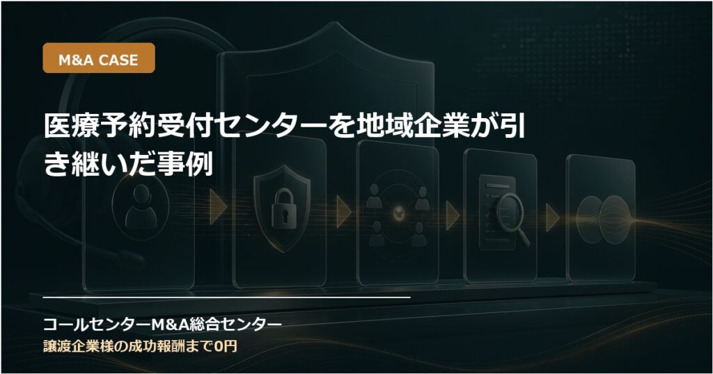 医療予約受付センターを地域企業が引き継いだ事例