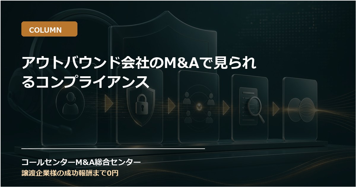 アウトバウンド会社のM&Aで見られるコンプライアンス